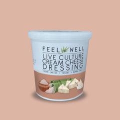 Feel Well Live Culture Cream Cheese Dressing 400ml (Preorder) | The Nest Attachment Parenting Hub