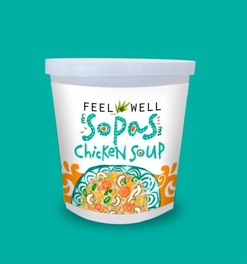 Feel Well Sopas Chicken Soup 400ml | The Nest Attachment Parenting Hub