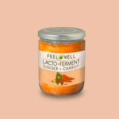 Feel Well Ginger-Carrot Ferment 400g (Preorder)