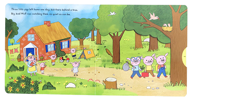 First Stories - Three Little Pigs | The Nest Attachment Parenting Hub