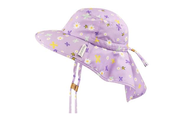 FlapJackKids UPF50 Kids Sun Hat with Neck Cape | The Nest Attachment Parenting Hub