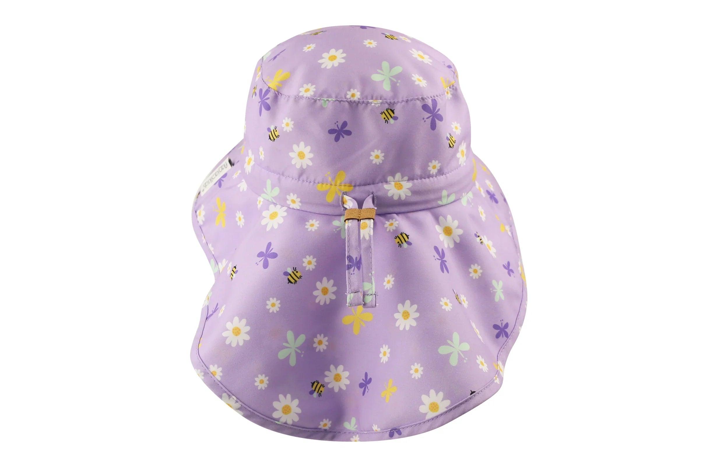 FlapJackKids UPF50 Kids Sun Hat with Neck Cape | The Nest Attachment Parenting Hub