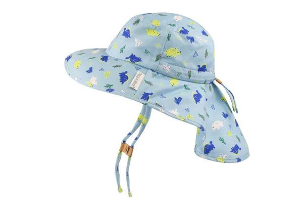 FlapJackKids UPF50 Kids Sun Hat with Neck Cape | The Nest Attachment Parenting Hub