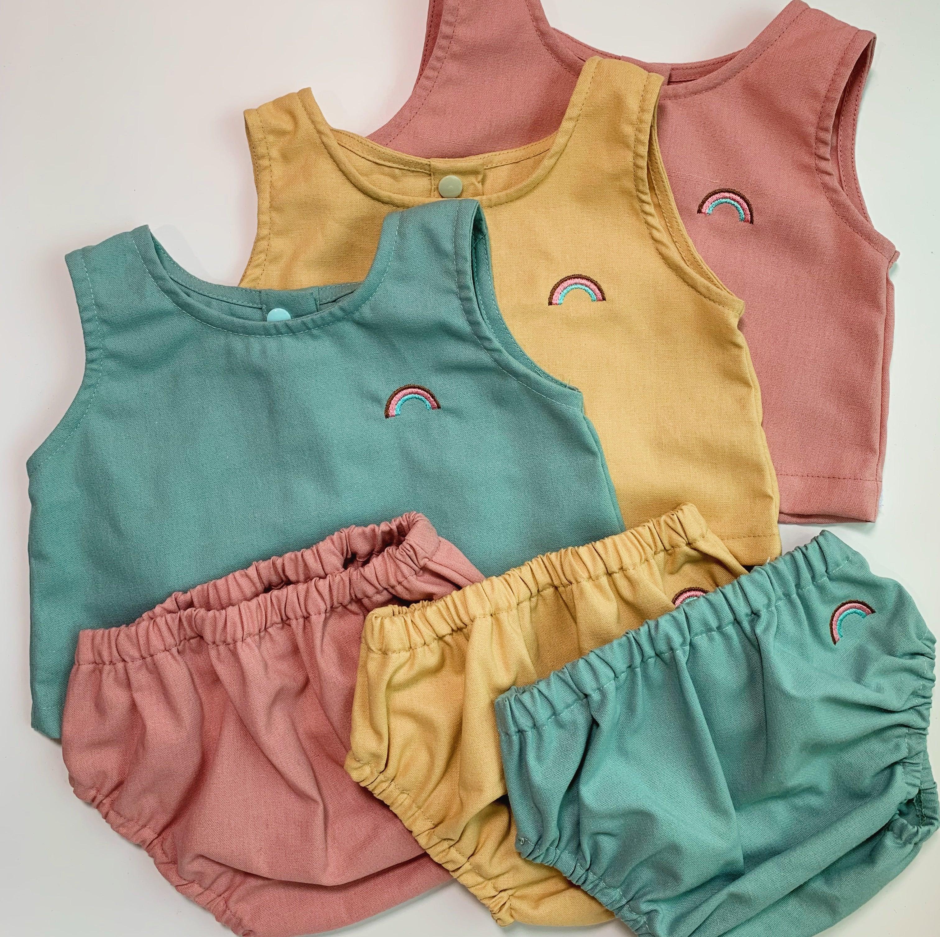 Gav + Icia Adi Co-ords - Sand | The Nest Attachment Parenting Hub