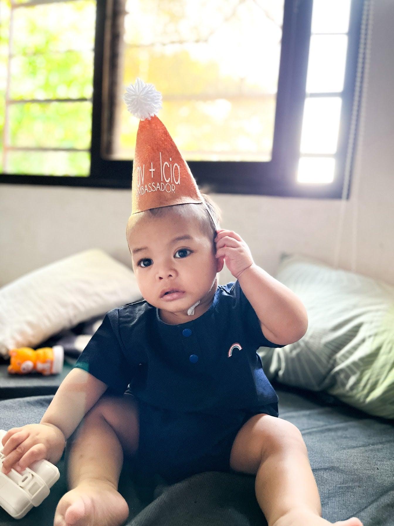 Gav + Icia Caleb Co-ords - Denim Blue | The Nest Attachment Parenting Hub