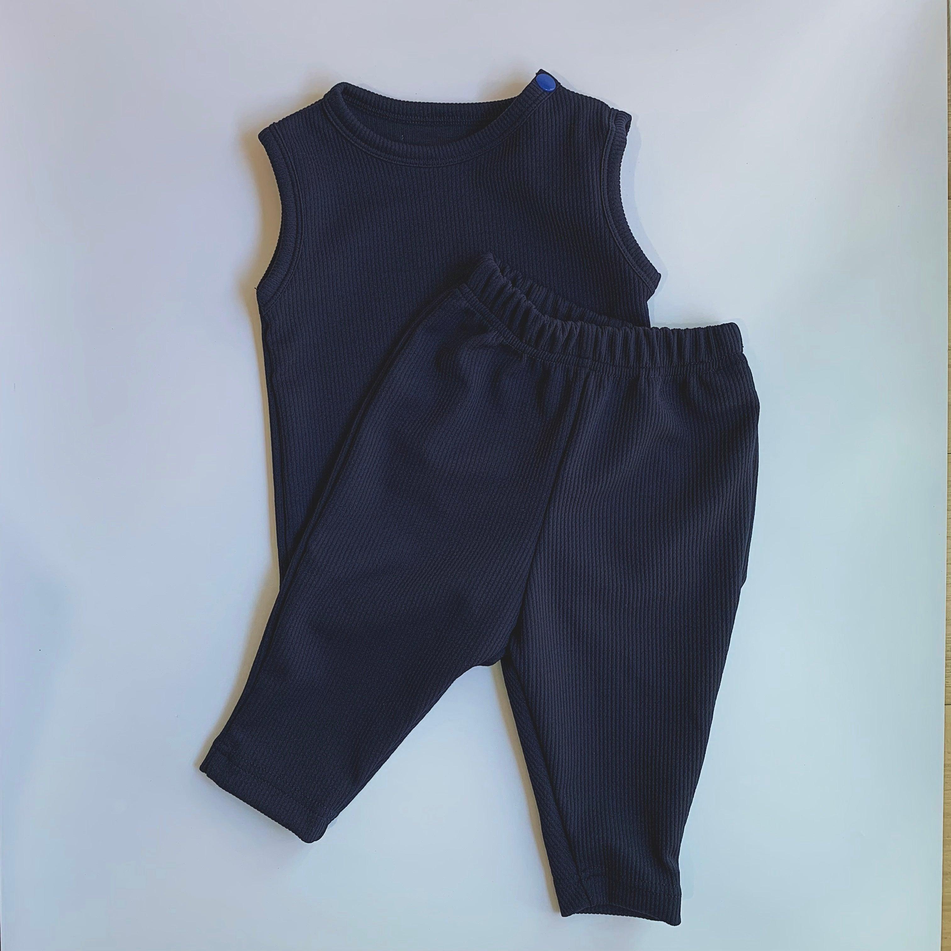 Gav + Icia Pete Co-ords - Navy Blue | The Nest Attachment Parenting Hub