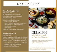 Gelai Lactation Support Set - Meal Plan | The Nest Attachment Parenting Hub