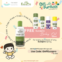 Gift with Purchase - Eucapro Baby Oil 100ml | The Nest Attachment Parenting Hub