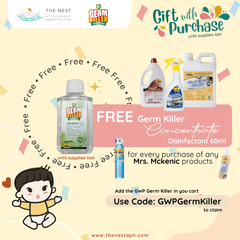 Gift with Purchase - Germ Killer Concentrate Disinfectant 60ml | The Nest Attachment Parenting Hub