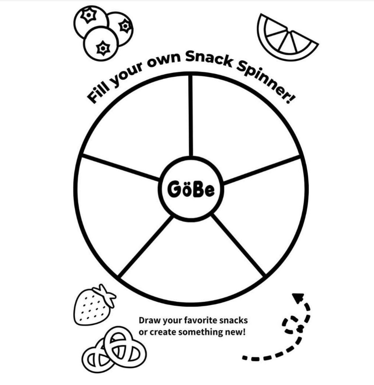 GoBe Original Snack Spinner | The Nest Attachment Parenting Hub
