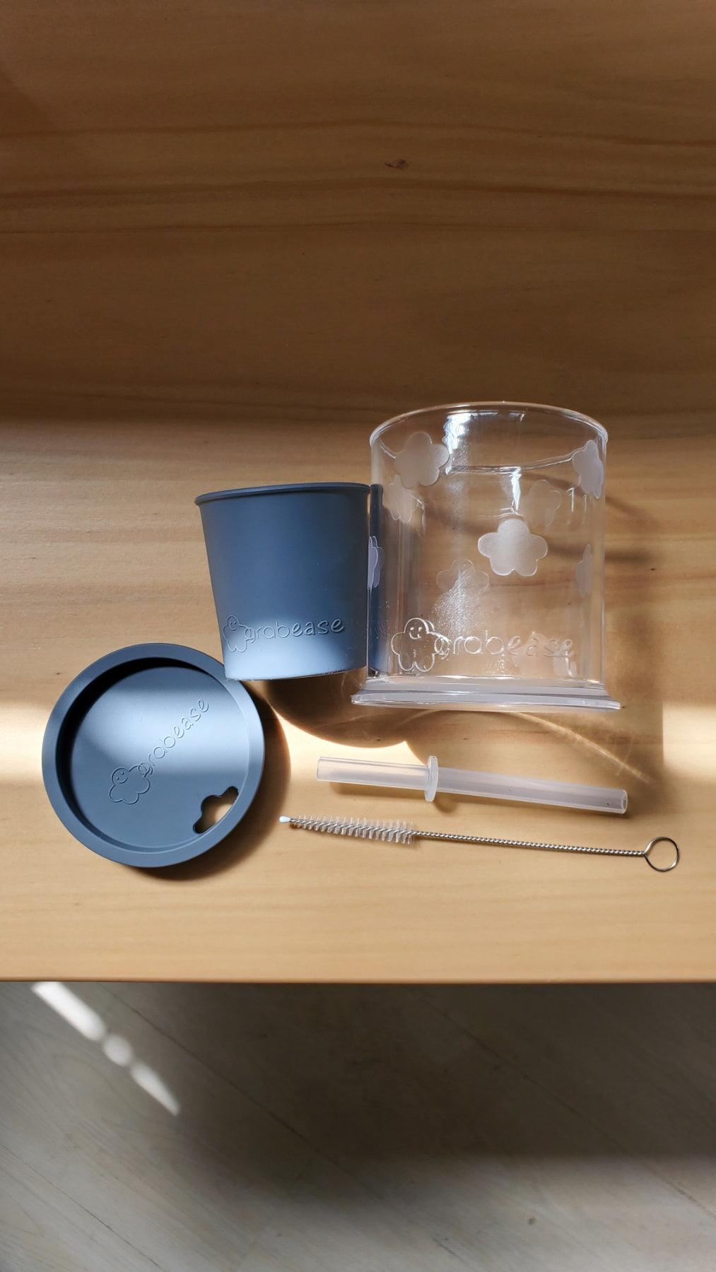 Grabease Spoutless Sippy & Straw Convertible Cup Set 6m+ | The Nest Attachment Parenting Hub