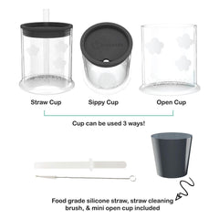 Grabease Spoutless Sippy & Straw Convertible Cup Set 6m+ | The Nest Attachment Parenting Hub