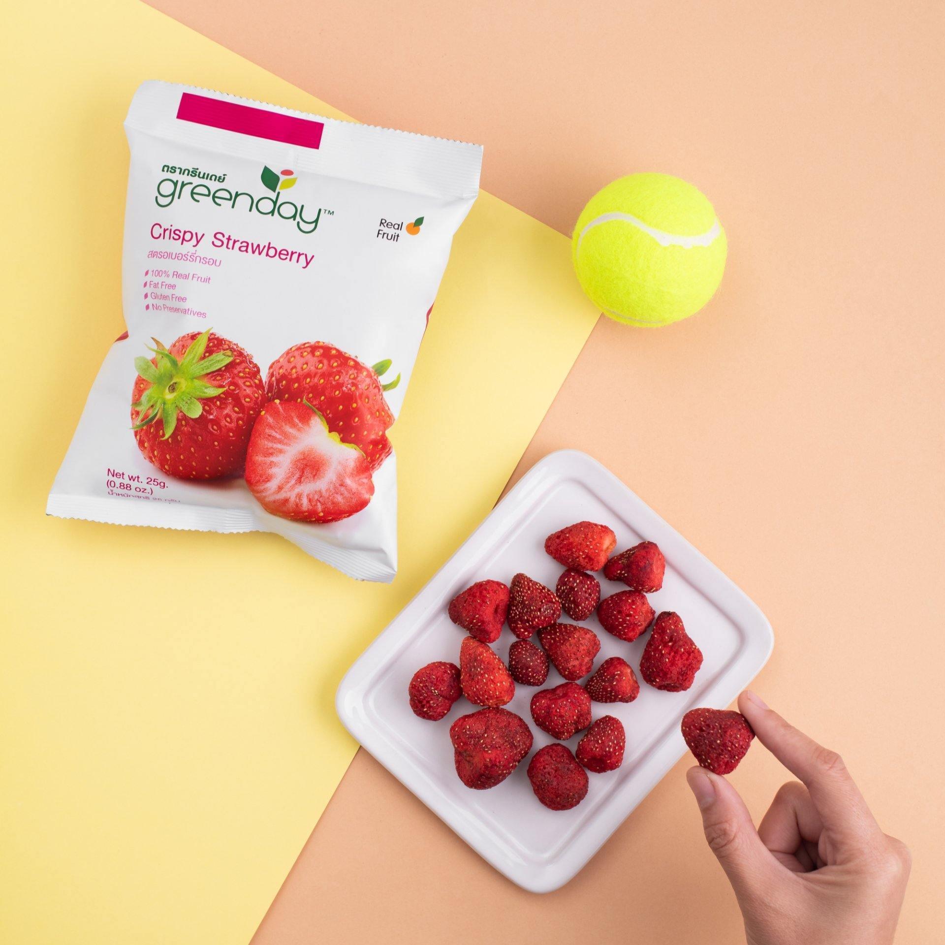 Greenday Crispy Strawberry | The Nest Attachment Parenting Hub