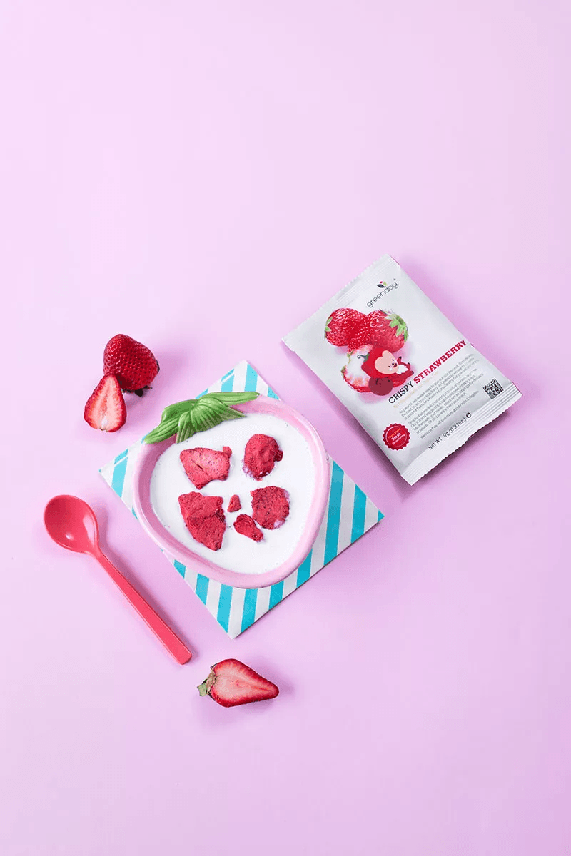 Greenday Crispy Strawberry | The Nest Attachment Parenting Hub