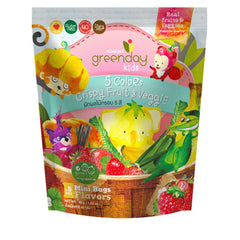 Greenday Kids 5 Colors Crispy Fruit & Veggie | The Nest Attachment Parenting Hub