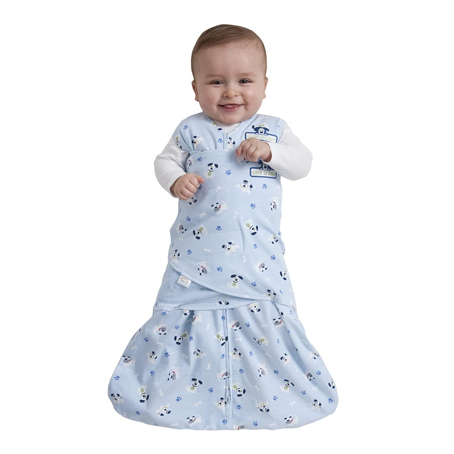 Halo Sleepsack Swaddle – Blue Pup Pals | The Nest Attachment Parenting Hub