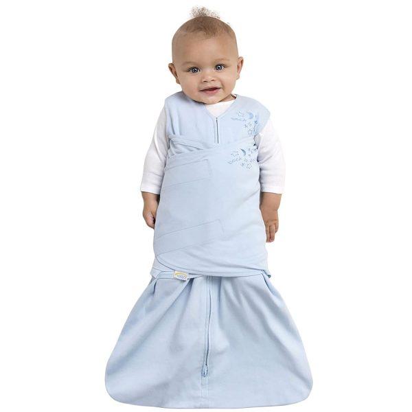 Halo Sleepsack Swaddle – Blue | The Nest Attachment Parenting Hub