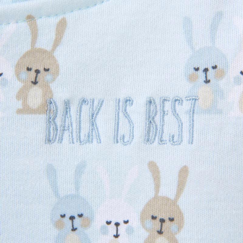 Halo Sleepsack Swaddle – Bunnies Baby Blue | The Nest Attachment Parenting Hub