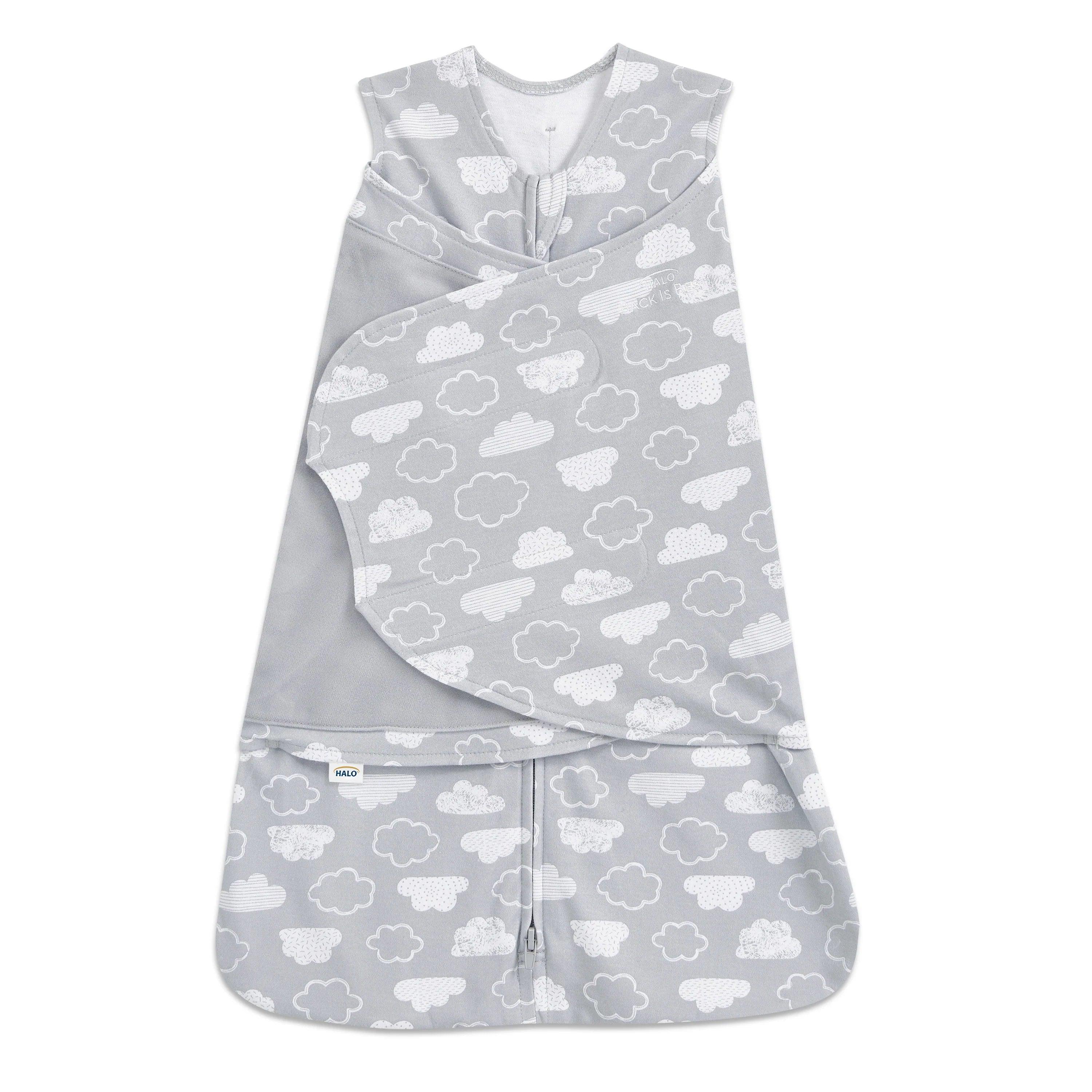 Halo Sleepsack Swaddle – Clouds | The Nest Attachment Parenting Hub