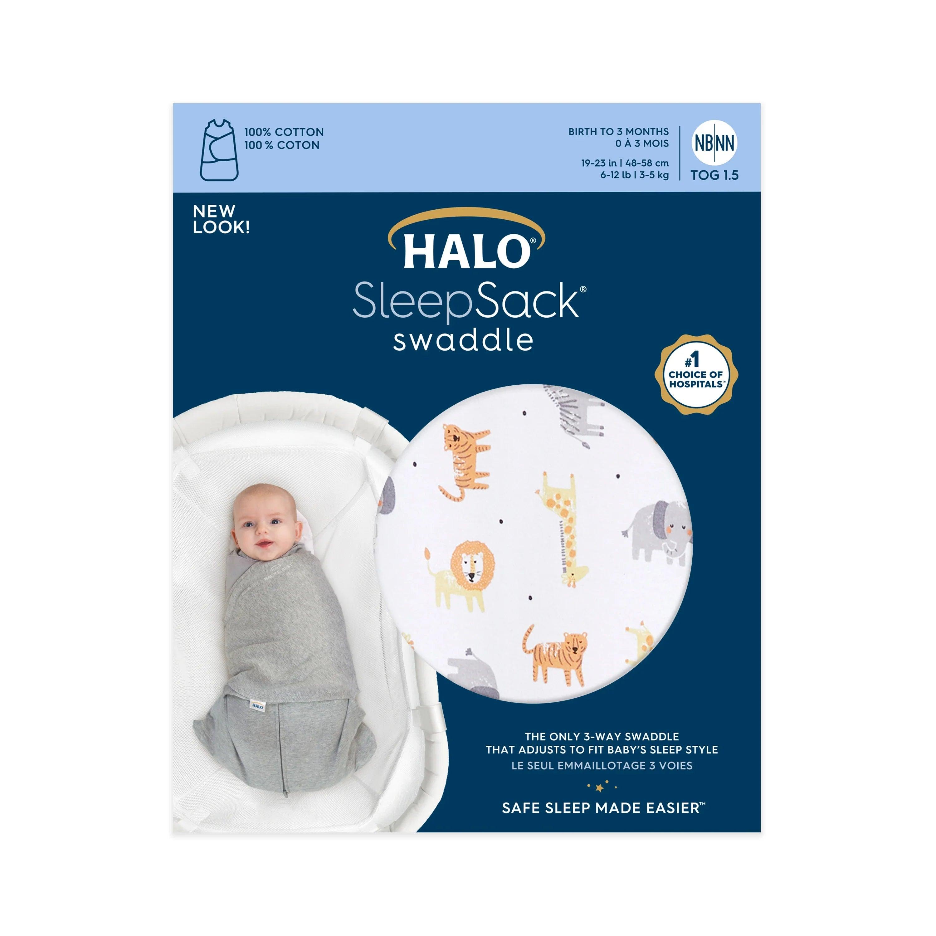 Halo Sleepsack Swaddle – Jungle | The Nest Attachment Parenting Hub