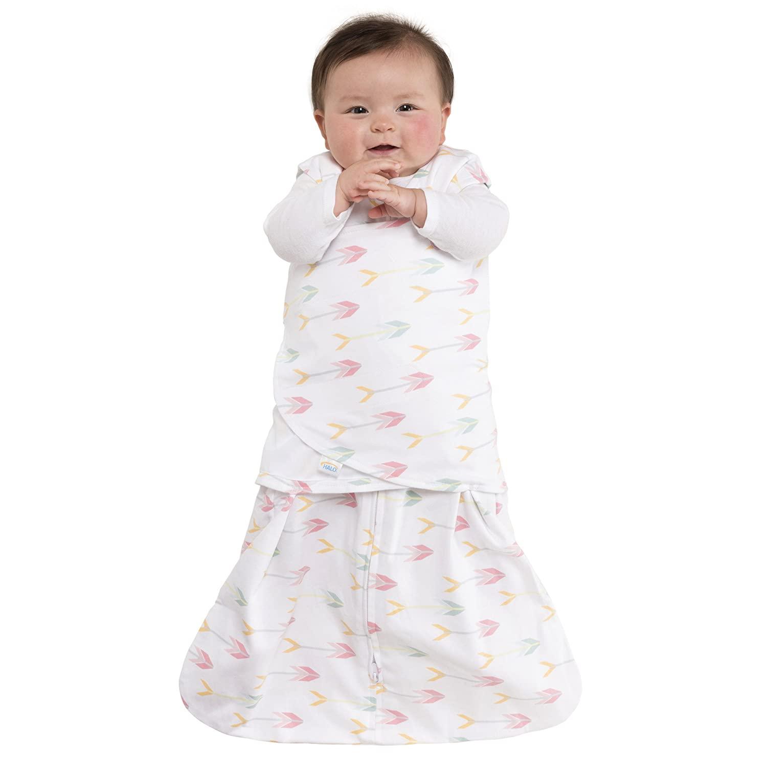 Halo Sleepsack Swaddle – Pink Arrows | The Nest Attachment Parenting Hub