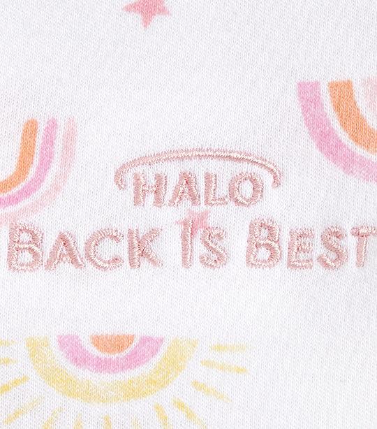 Halo Sleepsack Swaddle – Rainbows | The Nest Attachment Parenting Hub
