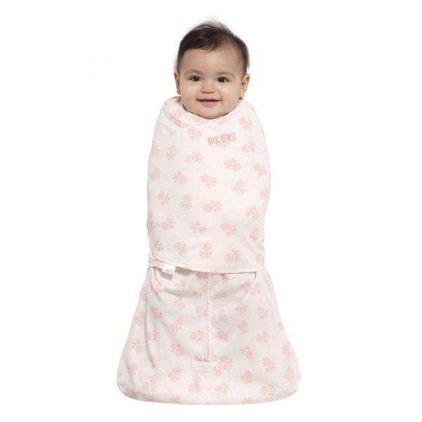 Halo Sleepsack Swaddle – Watercolor Rose | The Nest Attachment Parenting Hub