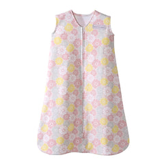 Halo Sleepsack Wearable Blanket – Gray Pink Flowers | The Nest Attachment Parenting Hub