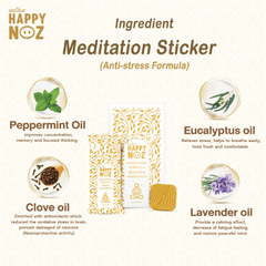 Happy Noz Meditation Formula Sticker 6s | The Nest Attachment Parenting Hub