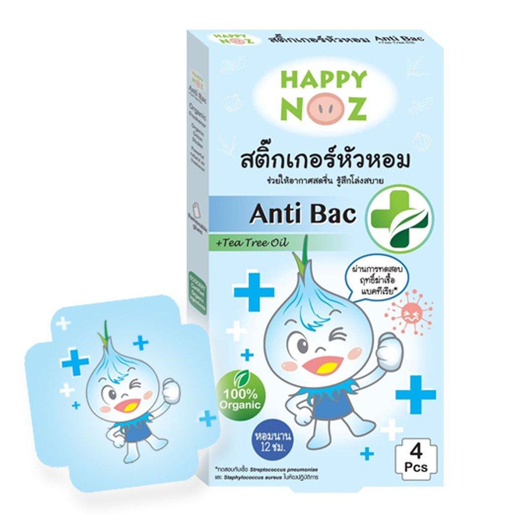 Happy Noz Organic Onion Sticker w/ Anti Bac 6pcs | The Nest Attachment Parenting Hub