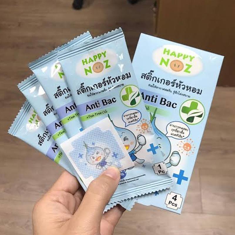 Happy Noz Organic Onion Sticker w/ Anti Bac 6pcs | The Nest Attachment Parenting Hub