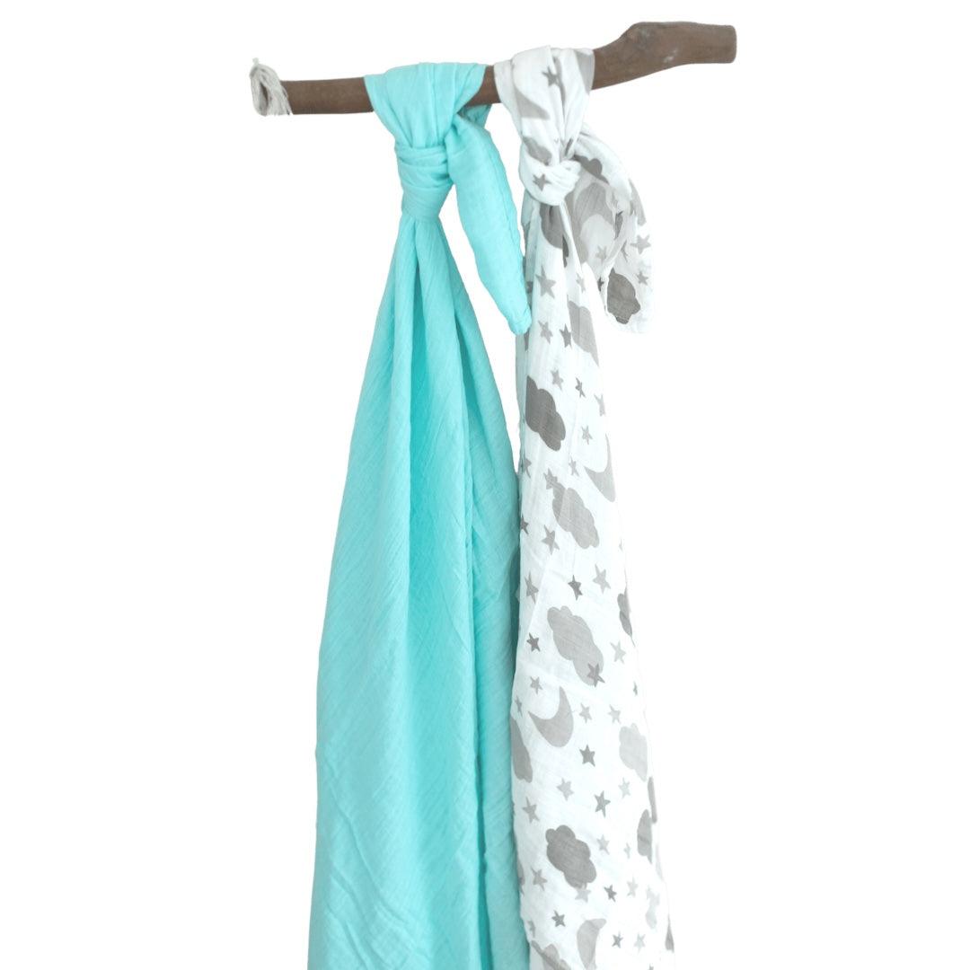 Hatch & Grow Organic Muslin Swaddle | The Nest Attachment Parenting Hub