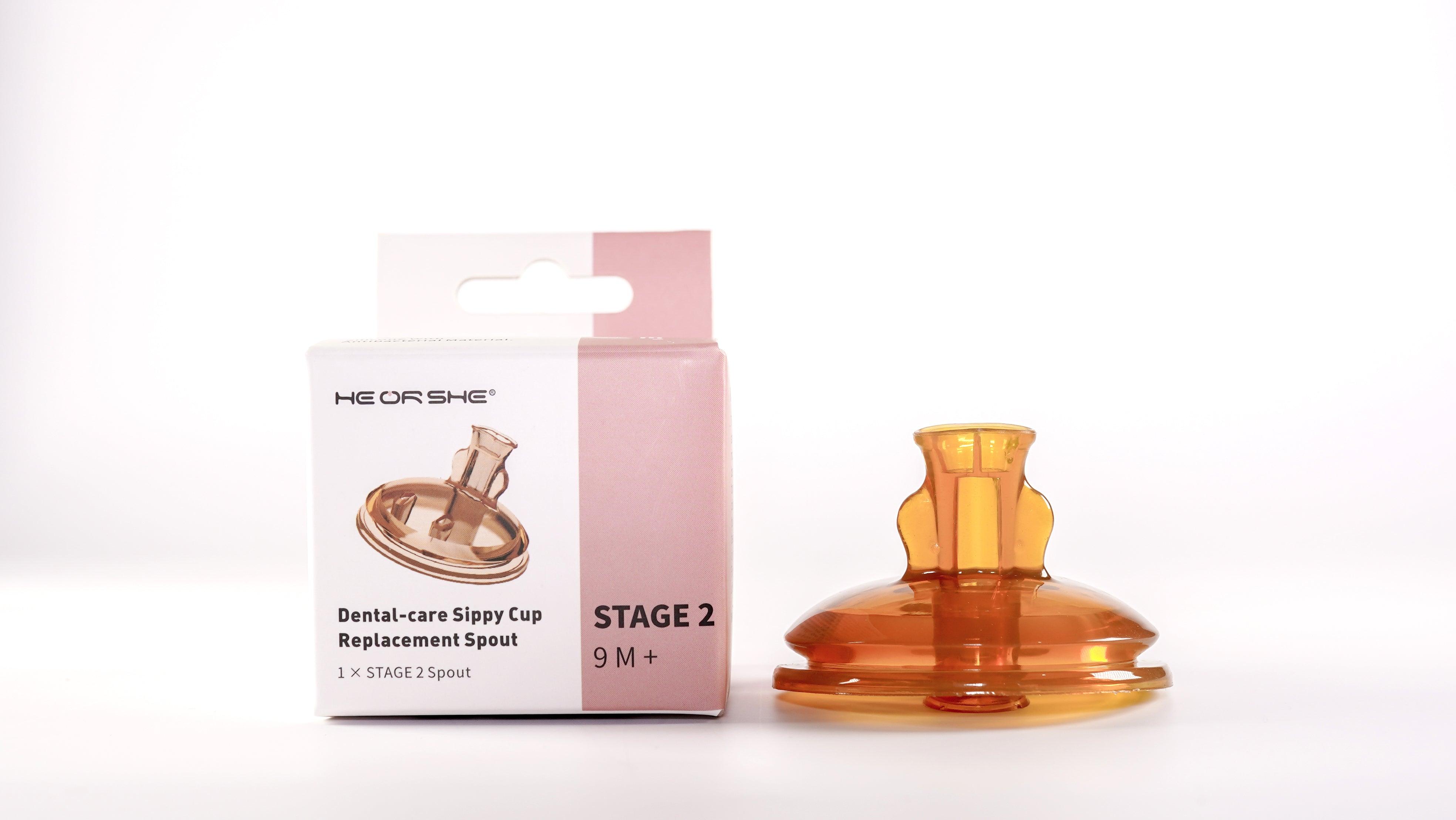 HE OR SHE Dental Care Sippy Cup Nipple Accessories | The Nest Attachment Parenting Hub