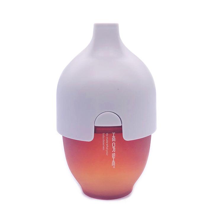 He or She Ultra Wide Neck Baby Bottle 5oz | The Nest Attachment Parenting Hub