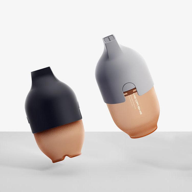 He or She Ultra Wide Neck Baby Bottle 5oz | The Nest Attachment Parenting Hub