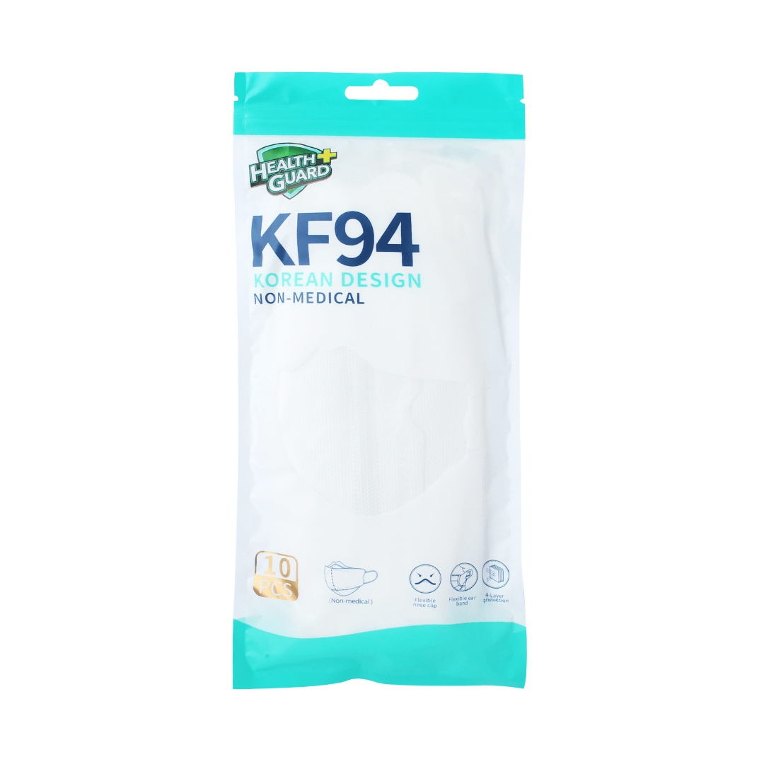 Health Guard KF94 4-Layer Face Mask (Non Medical) 10s | The Nest Attachment Parenting Hub