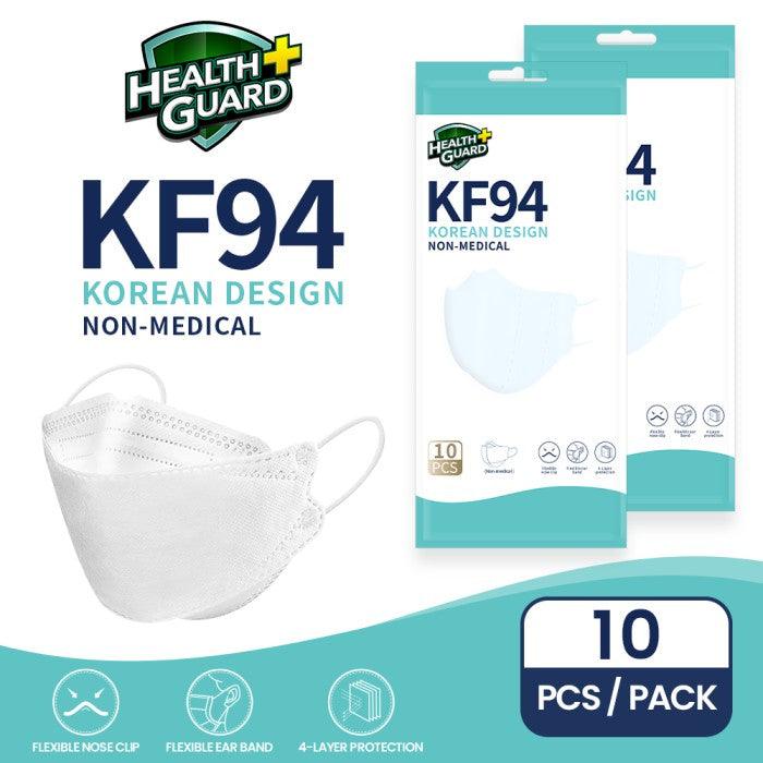 Health Guard KF94 4-Layer Face Mask (Non Medical) 10s | The Nest Attachment Parenting Hub