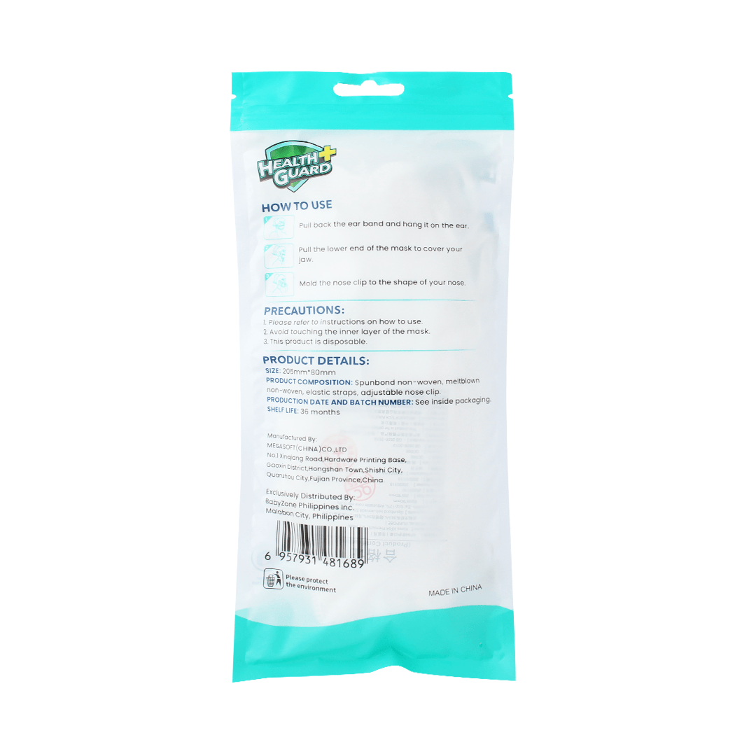 Health Guard KF94 4-Layer Face Mask (Non Medical) 10s | The Nest Attachment Parenting Hub