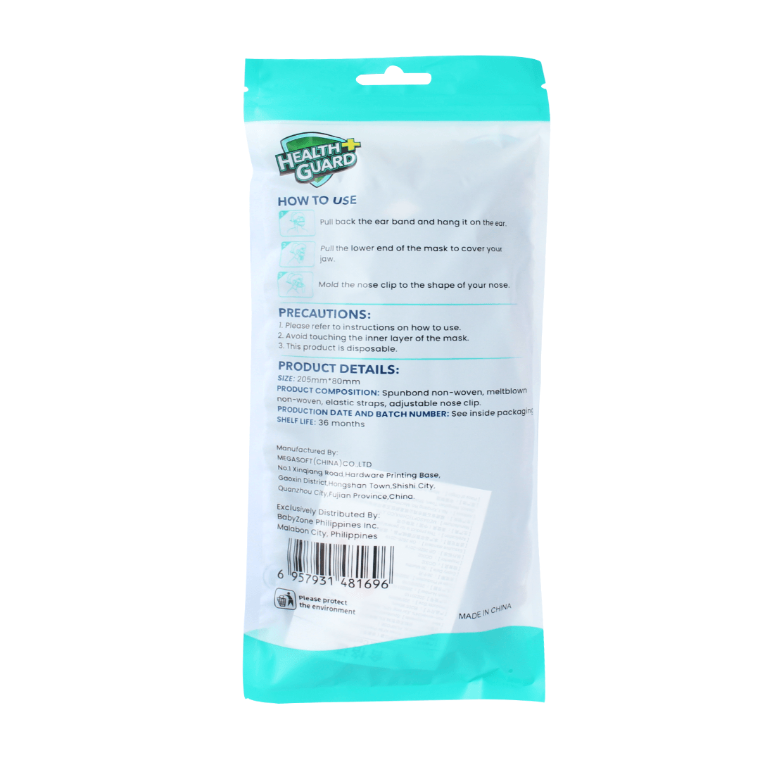 Health Guard KF94 4-Layer Face Mask (Non Medical) 10s | The Nest Attachment Parenting Hub