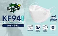 Health Guard Kids KF94 Face Mask (Non Medical) 10s | The Nest Attachment Parenting Hub