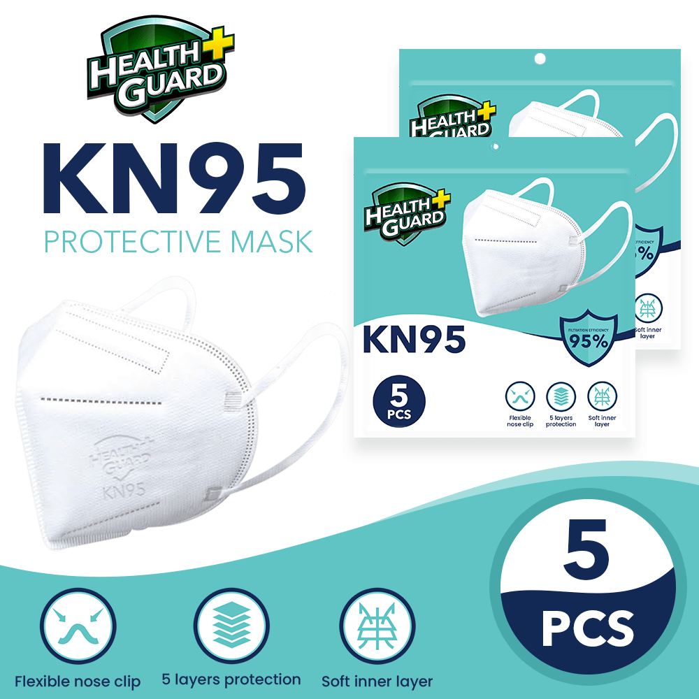 Health Guard KN95 Face Mask (Non Medical) 5s | The Nest Attachment Parenting Hub