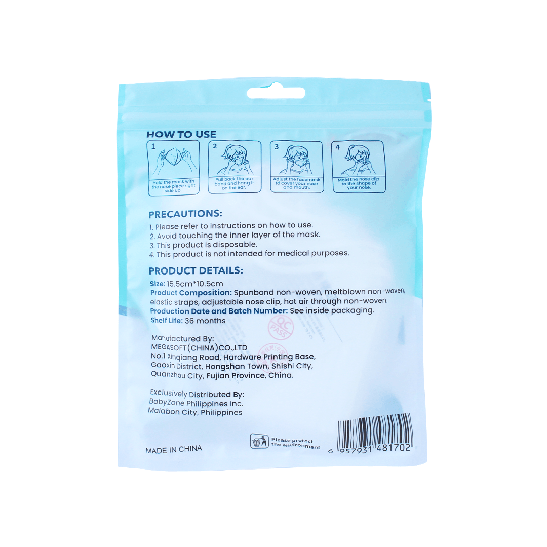 Health Guard KN95 Face Mask (Non Medical) 5s | The Nest Attachment Parenting Hub