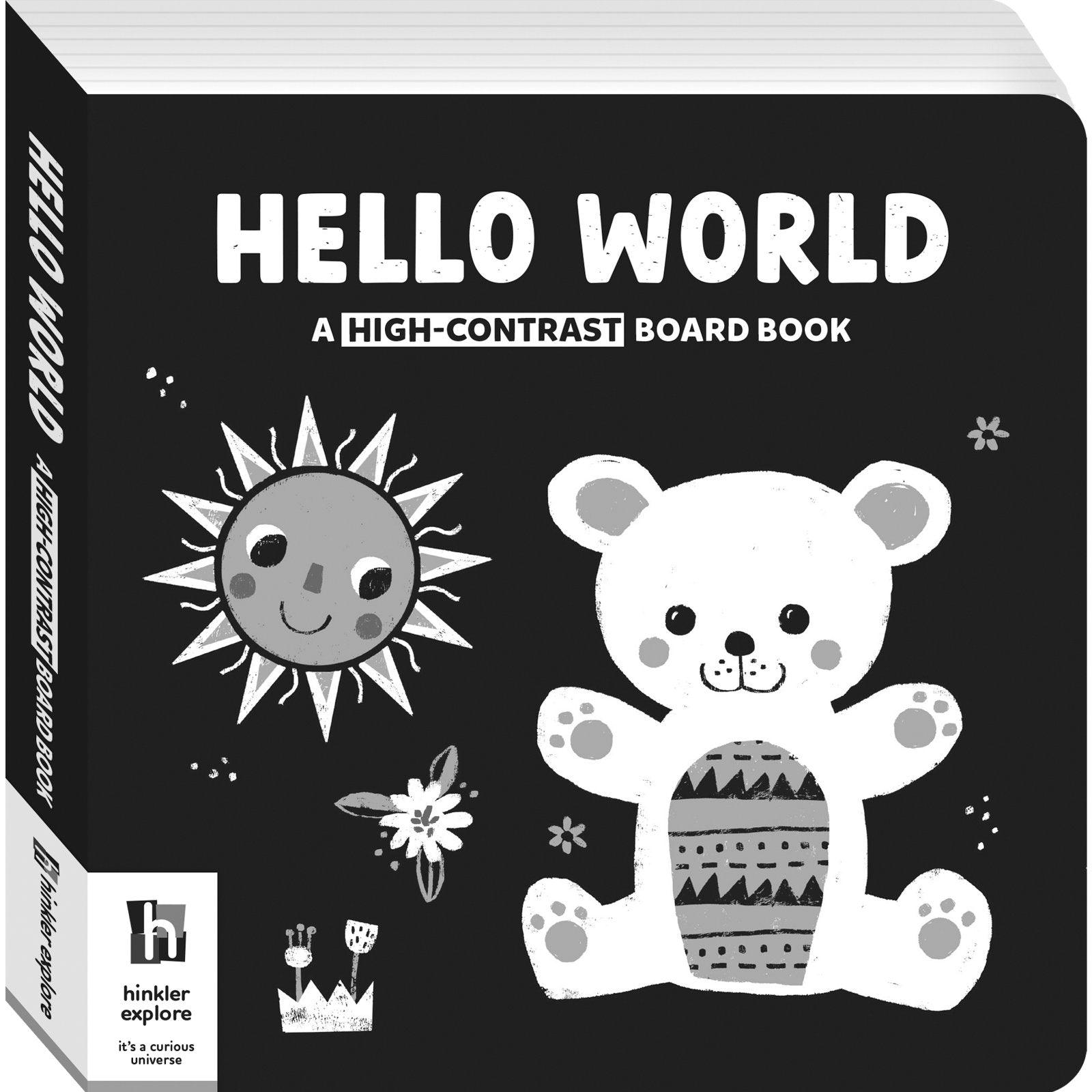 Hinkler Explore High Contrast Board Books | The Nest Attachment Parenting Hub