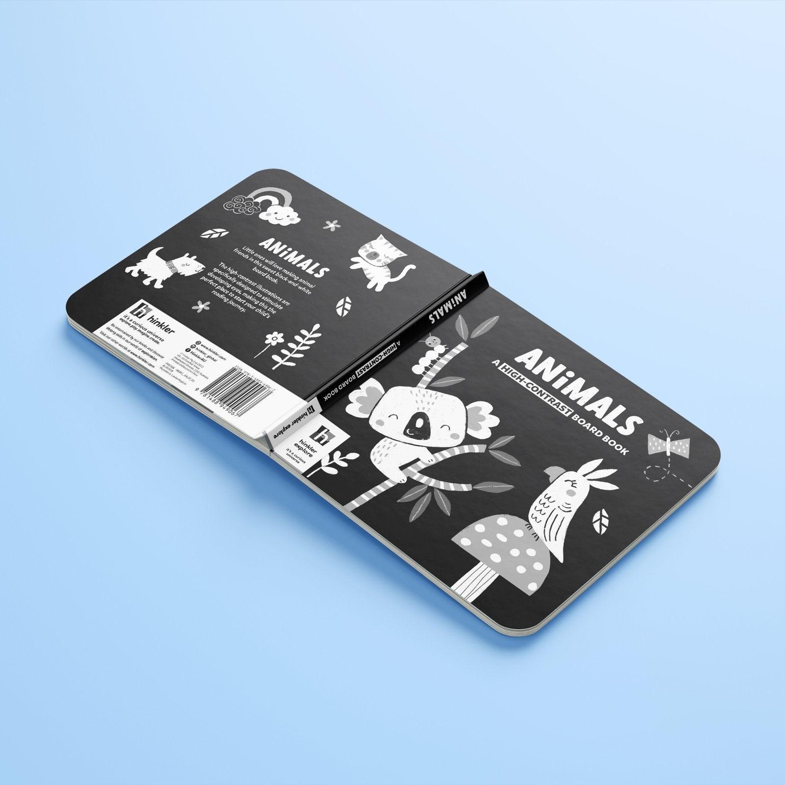 Hinkler Explore High Contrast Board Books | The Nest Attachment Parenting Hub