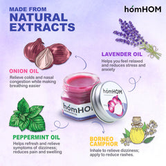 homHOM Nourishing Oil Balm Shallot Extract 25g 3y+