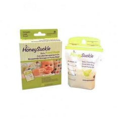 HoneySuckle Baby Food Bags 4oz. 25s | The Nest Attachment Parenting Hub
