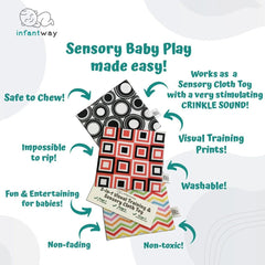 Huggabooks 3-in-1 Virtual Training and Sensory Cloth Toy | The Nest Attachment Parenting Hub