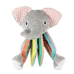 Huggabooks Elephant Plush Toy Cloth Book | The Nest Attachment Parenting Hub