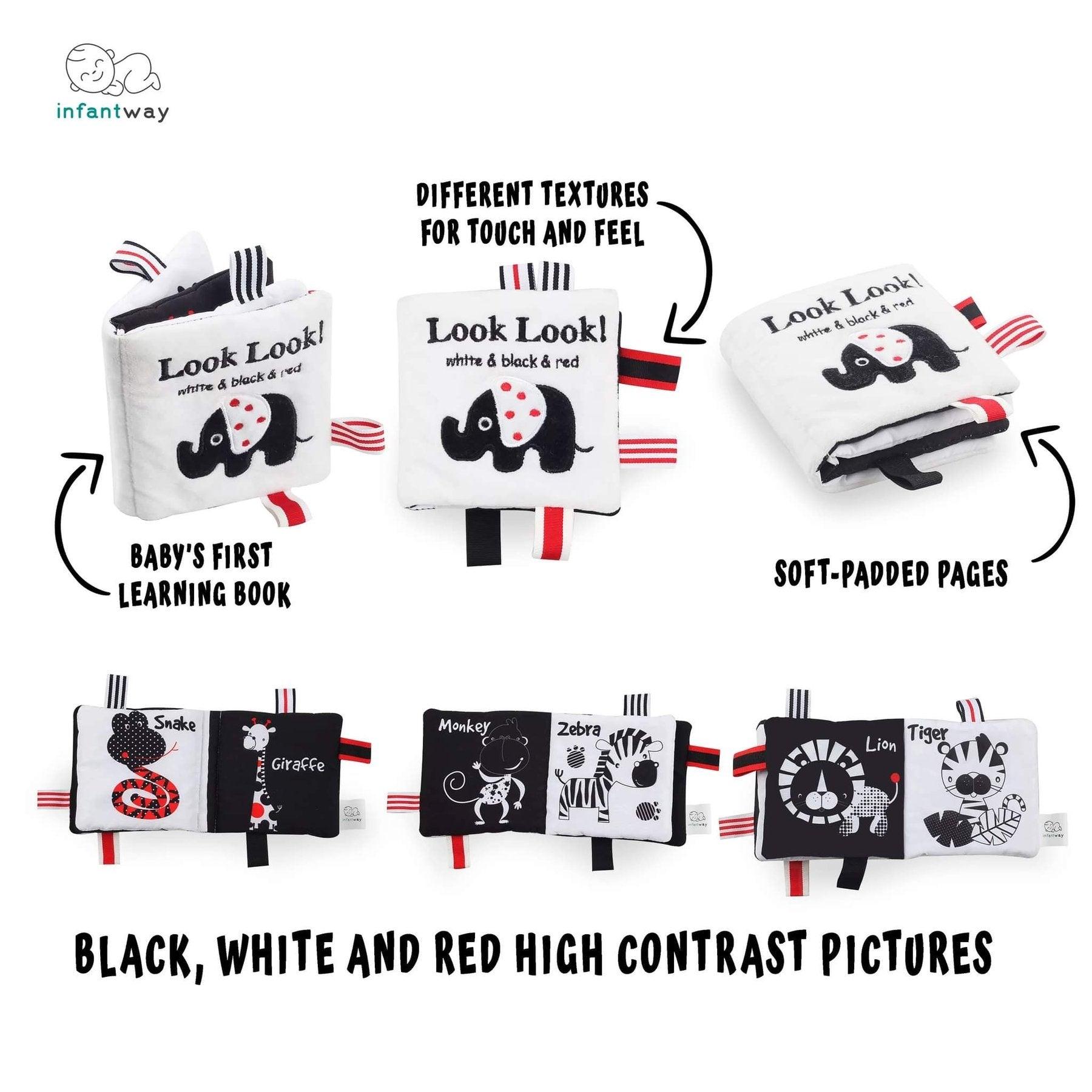 Huggabooks Visual Training Felt Cloth Book | The Nest Attachment Parenting Hub