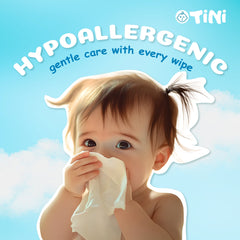 TiNi Baby Wipes Travel Pack 24 Pulls